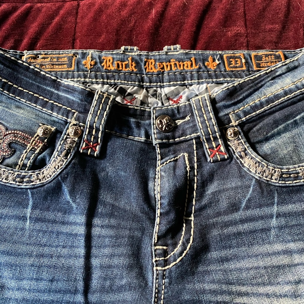 Men’s Rock Revival Jeans
